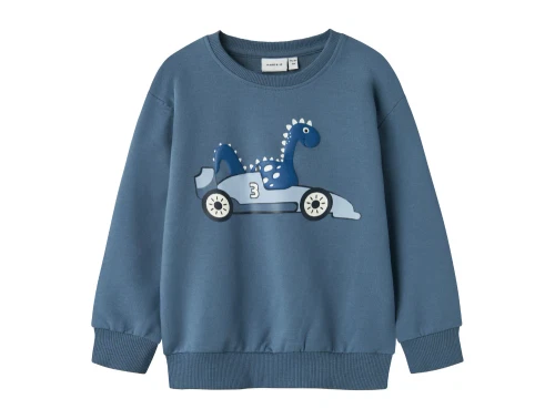 Name It china blue dino sweatshirt